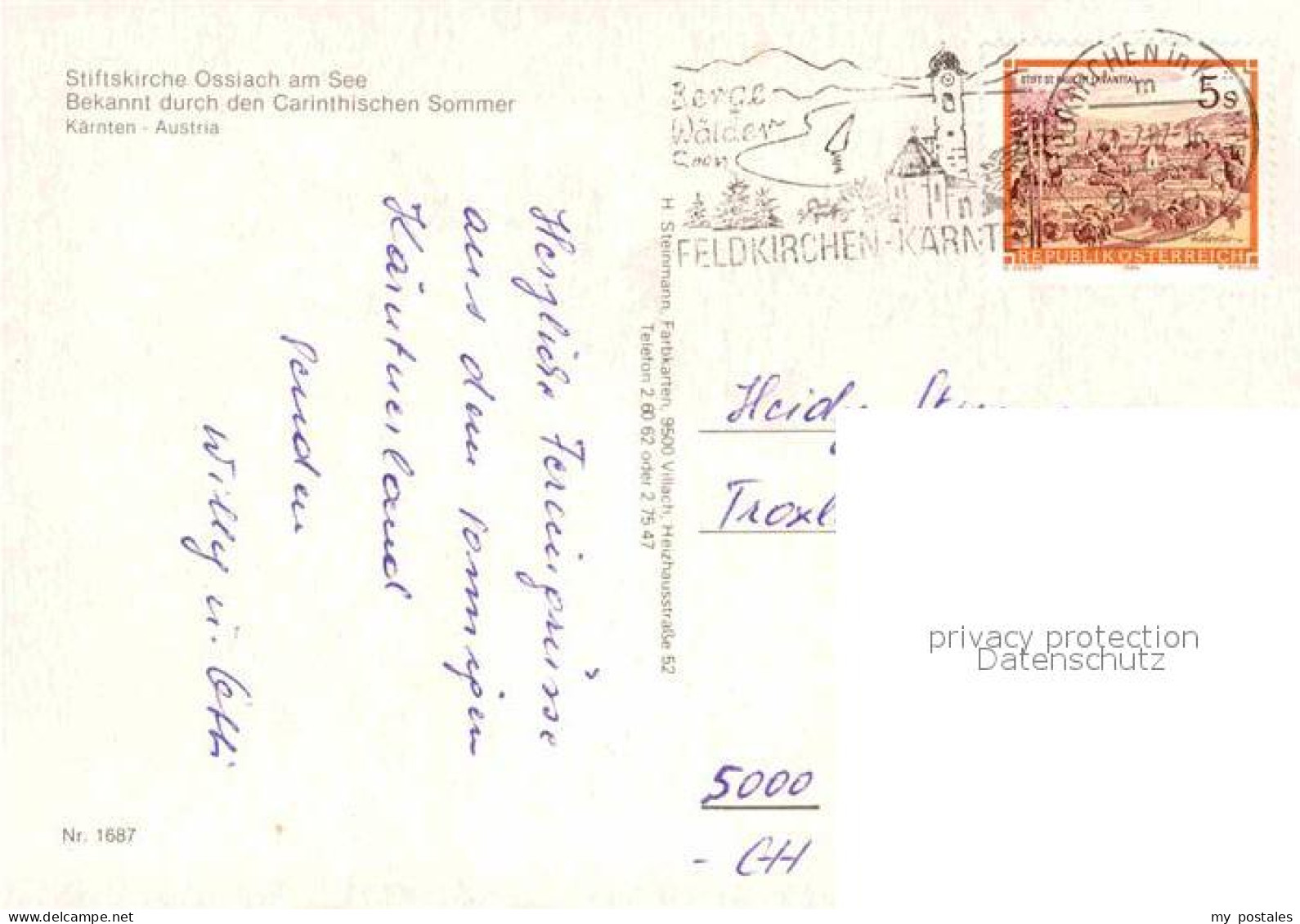 72891758 Ossiach Stiftskirche Ossiach - Andere & Zonder Classificatie