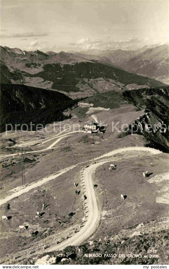 72891754 Passo Del Giovo Jaufenpass Fliegeraufnahme Albergo Passo Del Giovo  - Autres & Non Classés