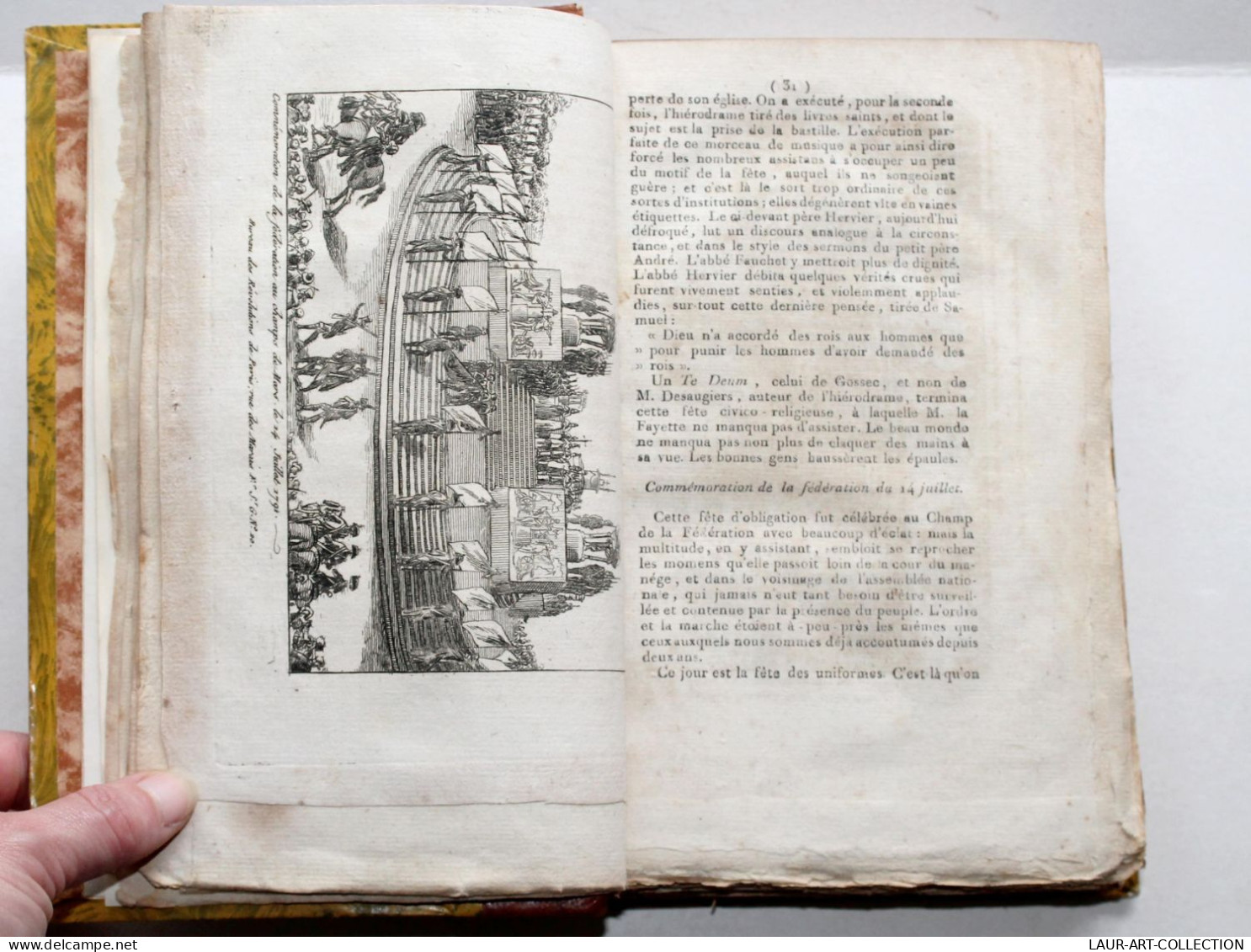 N°105 A 116 REVOLUTIONS DE PARIS A LA NATION Par PRUDHOMME 1791 3e ANNEE 9e TRIMESTRE LIVRE ANCIEN XXe SIECLE (2204.122) - Histoire