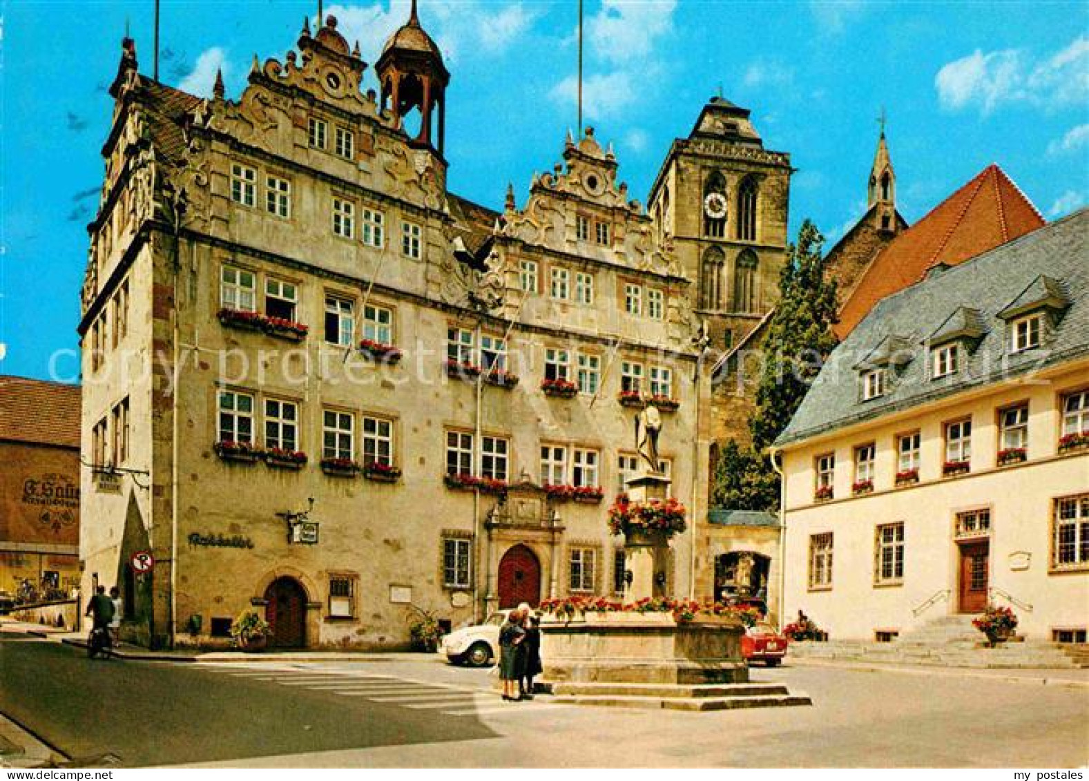 72891257 Bad Hersfeld Rathaus Mit Lullusbrunnen Bad Hersfeld - Bad Hersfeld