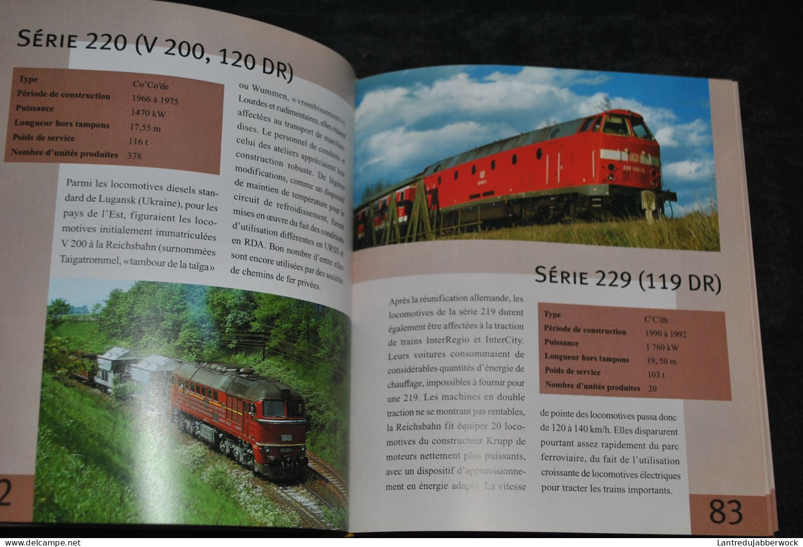 Lexi Guide Des Locomotives ELCY 2007 Chemins De Fer Train Michelines Vapeur Tram Tramways Métro Automotrice Diesels - Railway & Tramway