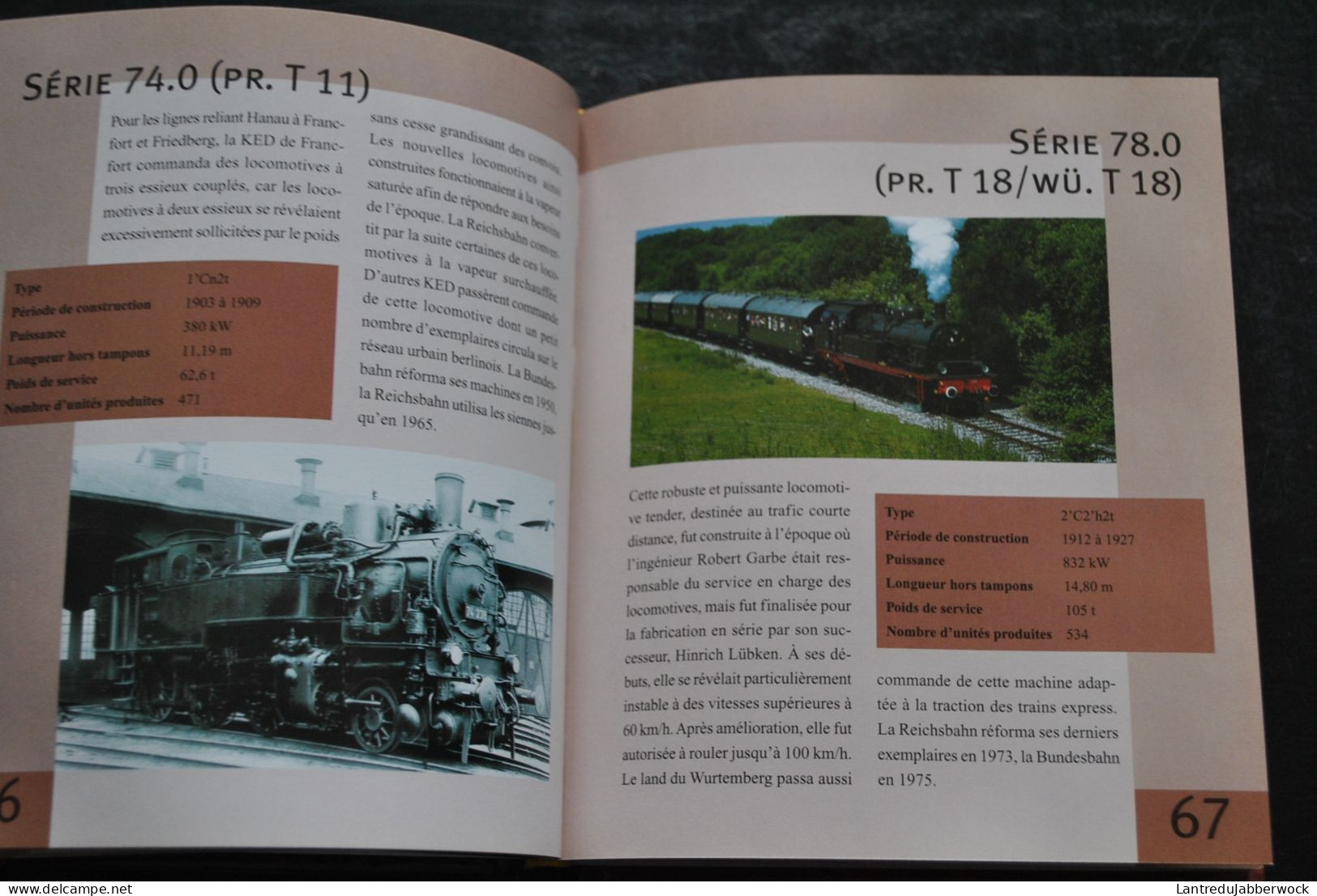 Lexi Guide des locomotives ELCY 2007 Chemins de fer train michelines vapeur tram tramways métro automotrice diesels