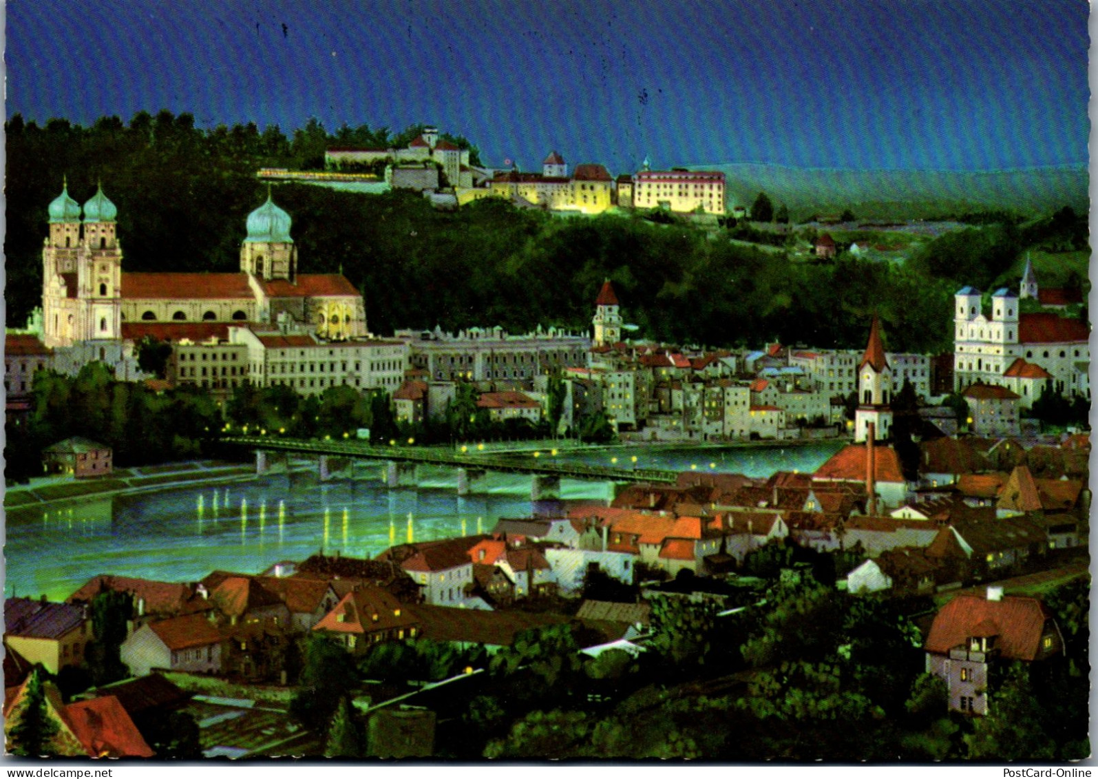 51708 - Deutschland - Passau , Bei Nacht - Gelaufen  - Passau