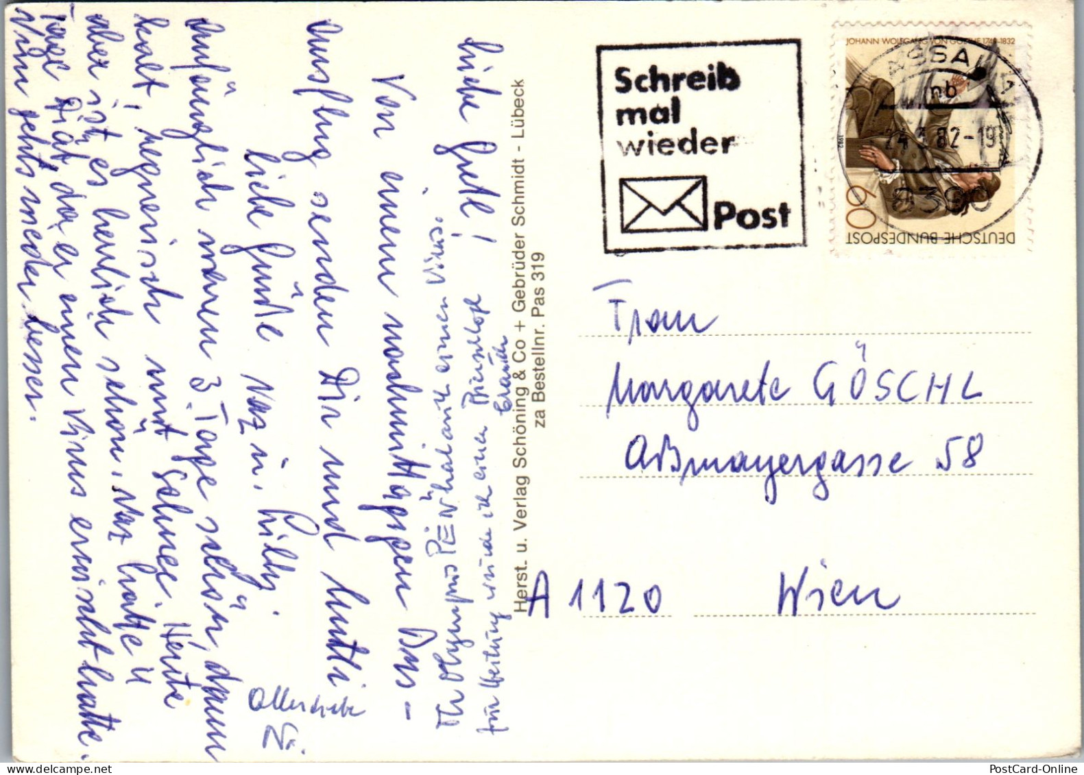 51702 - Deutschland - Passau , Mehrbildkarte - Gelaufen 1982 - Passau