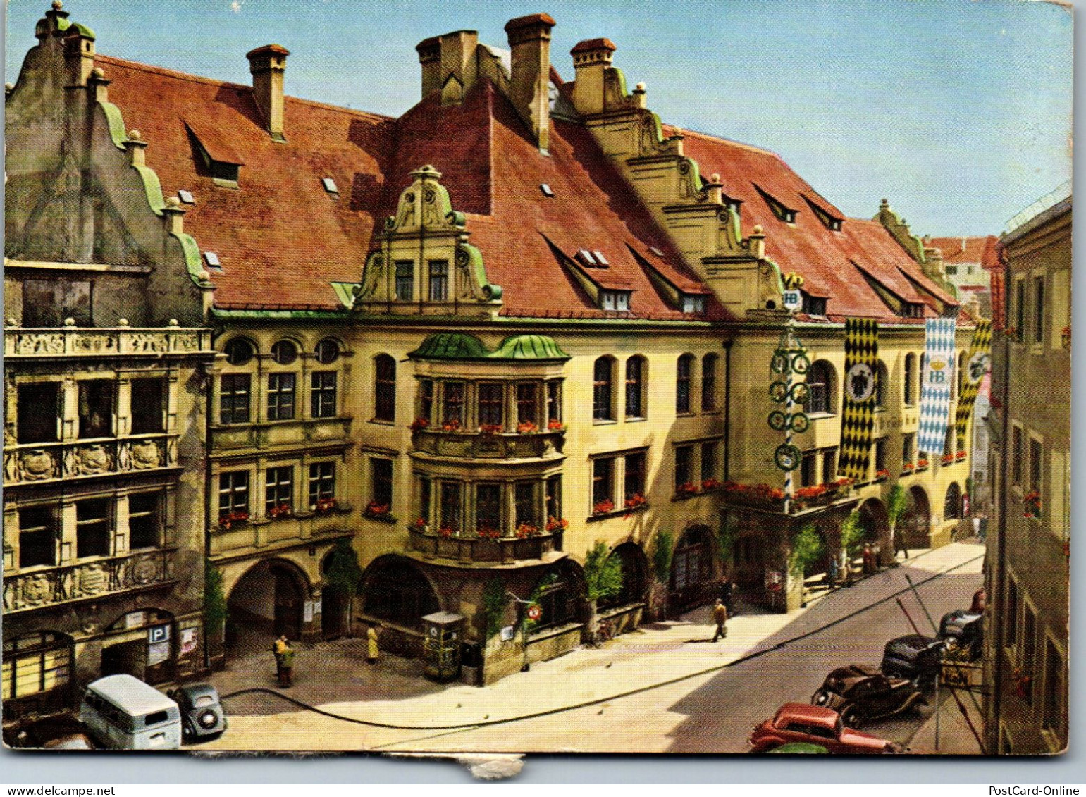 51691 - Deutschland - München , Hofbräuhaus - Gelaufen 1956 - Muenchen