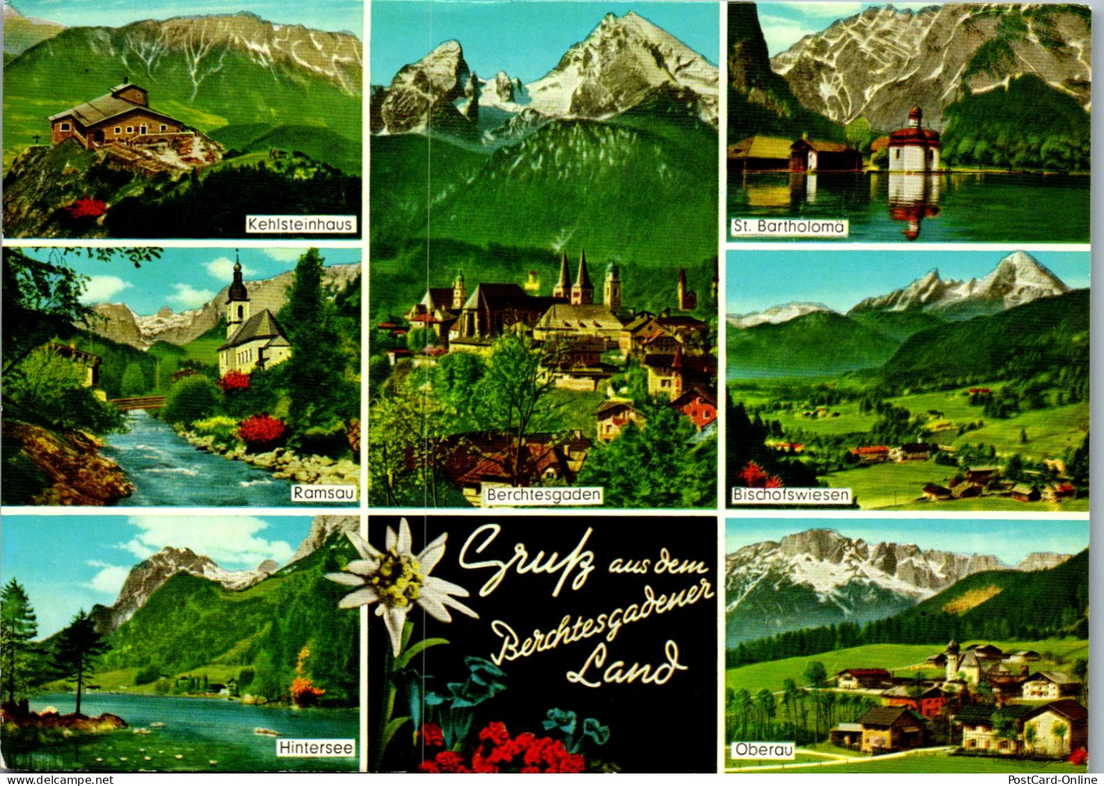 51687 - Deutschland - Berchtesgaden , Berchtesgadener Land - Gelaufen 1982 - Berchtesgaden