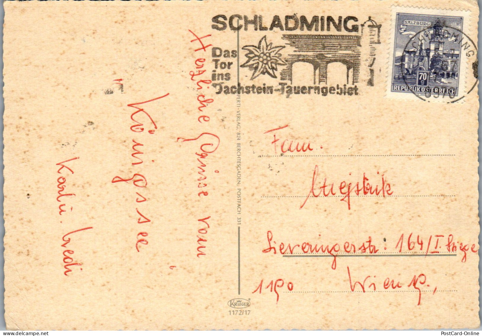 51686 - Deutschland - Königssee , Mehrbildkarte - Gelaufen 1967 - Berchtesgaden