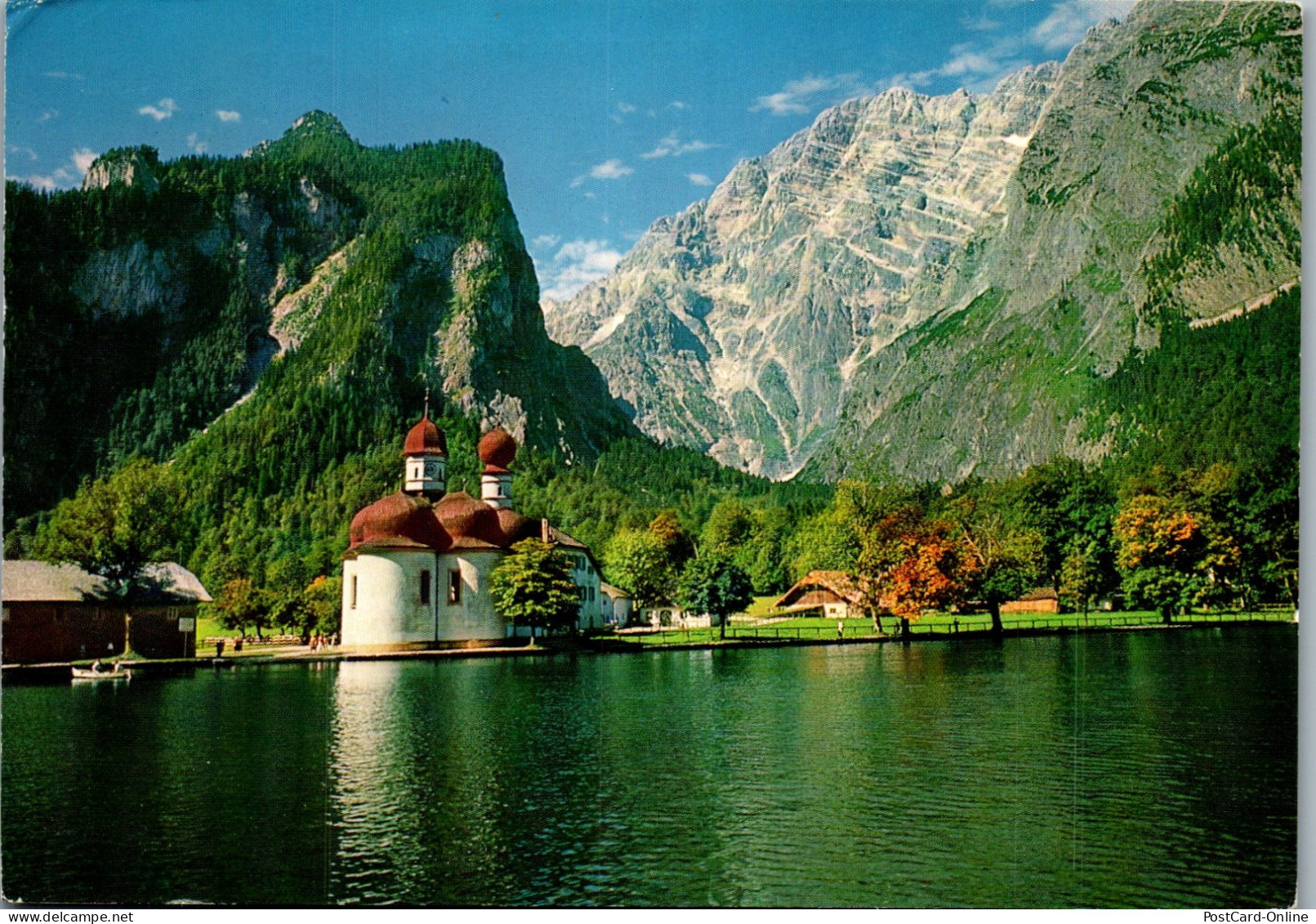 51682 - Deutschland - St. Bartholomä , Mit Watzmannostwand - Gelaufen 1969 - Berchtesgaden