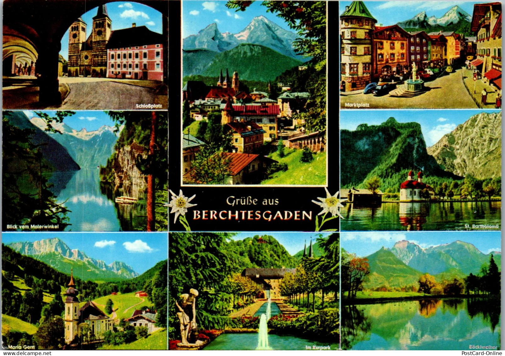 51680 - Deutschland - Berchtesgaden , Berchtesgadener Land - Gelaufen 1982 - Berchtesgaden