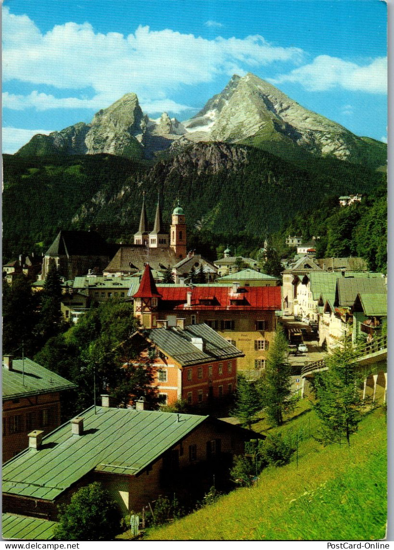 51672 - Deutschland - Berchtesgaden , Mit Watzmann - Nicht Gelaufen 1976 - Berchtesgaden