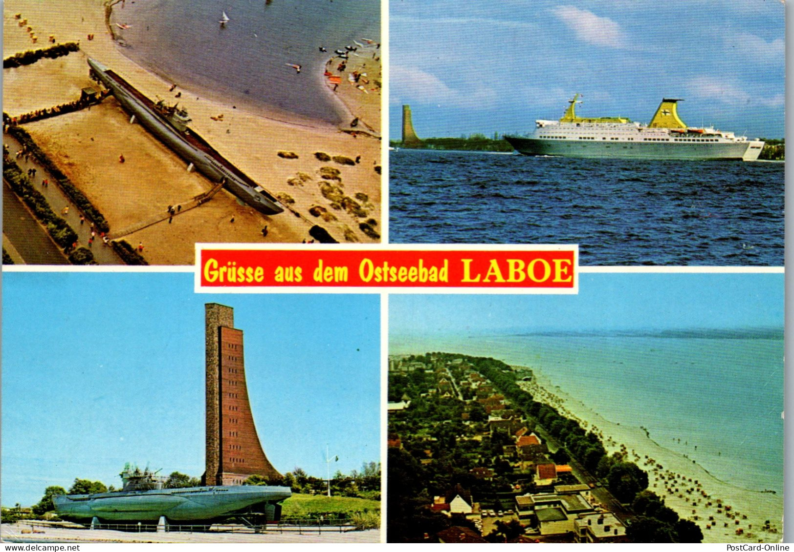 51664 - Deutschland - Laboe , Ostseebad , Mehrbildkarte - Gelaufen 1983 - Laboe