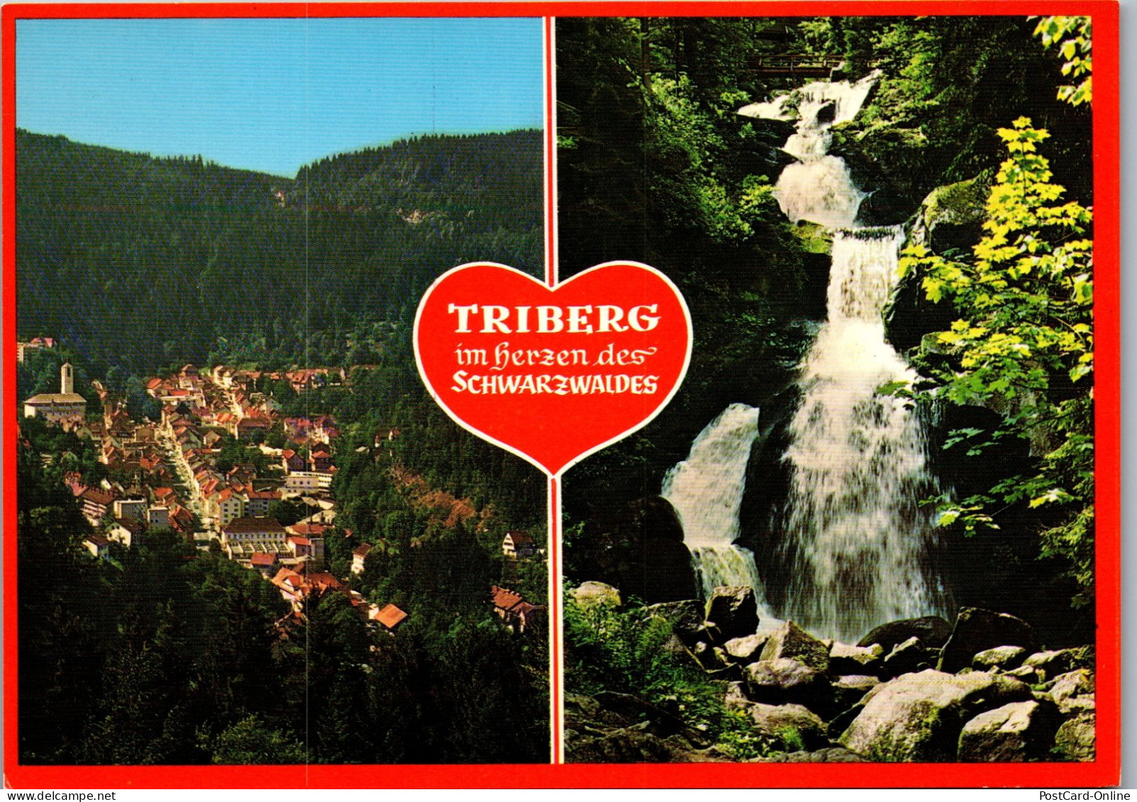 51651 - Deutschland - Triberg , Schwarzwald , Mehrbildkarte - Nicht Gelaufen  - Triberg