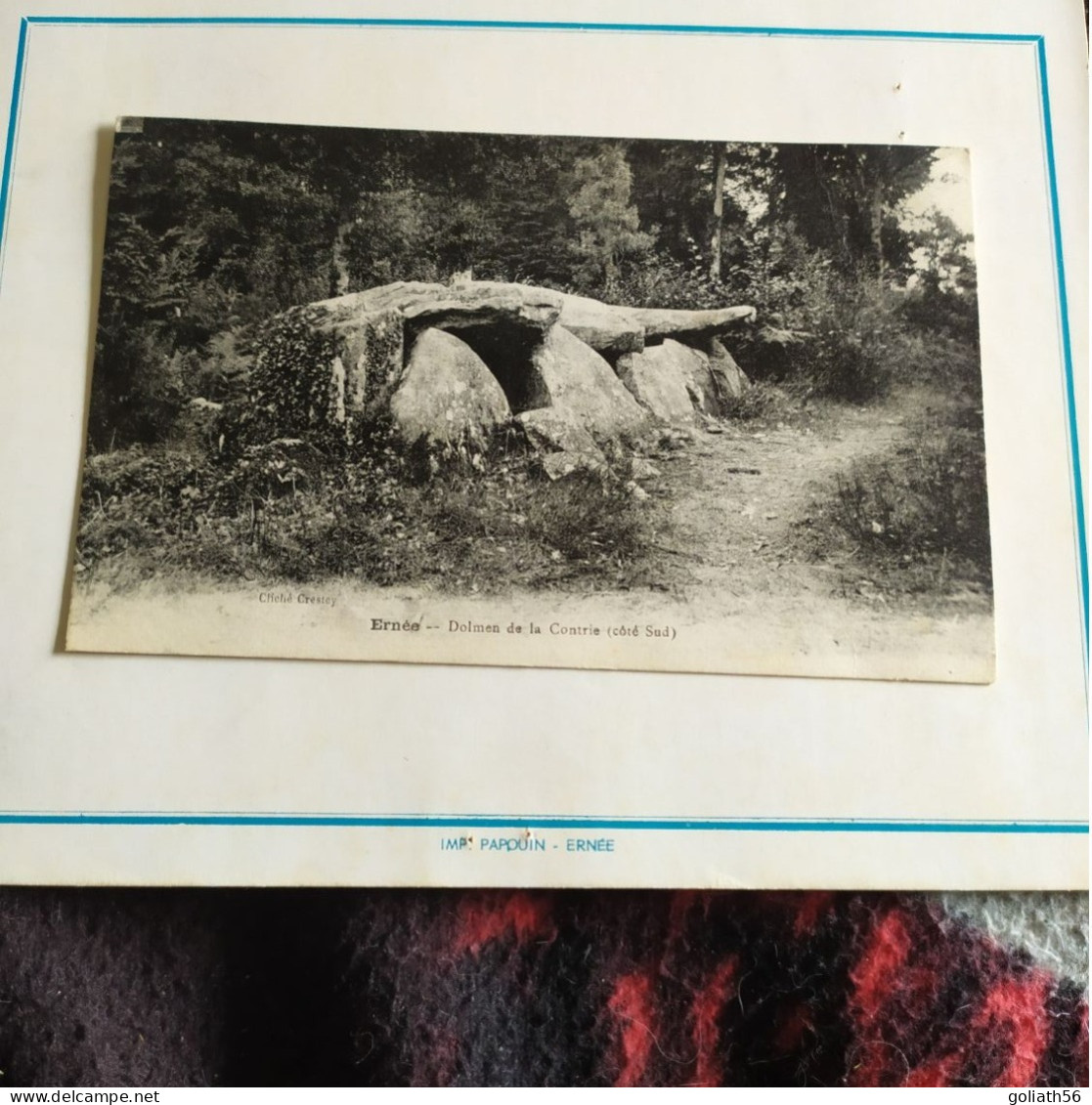 CPA De Ernée - Dolmen De La Contrie (côté Sud) - Ernee