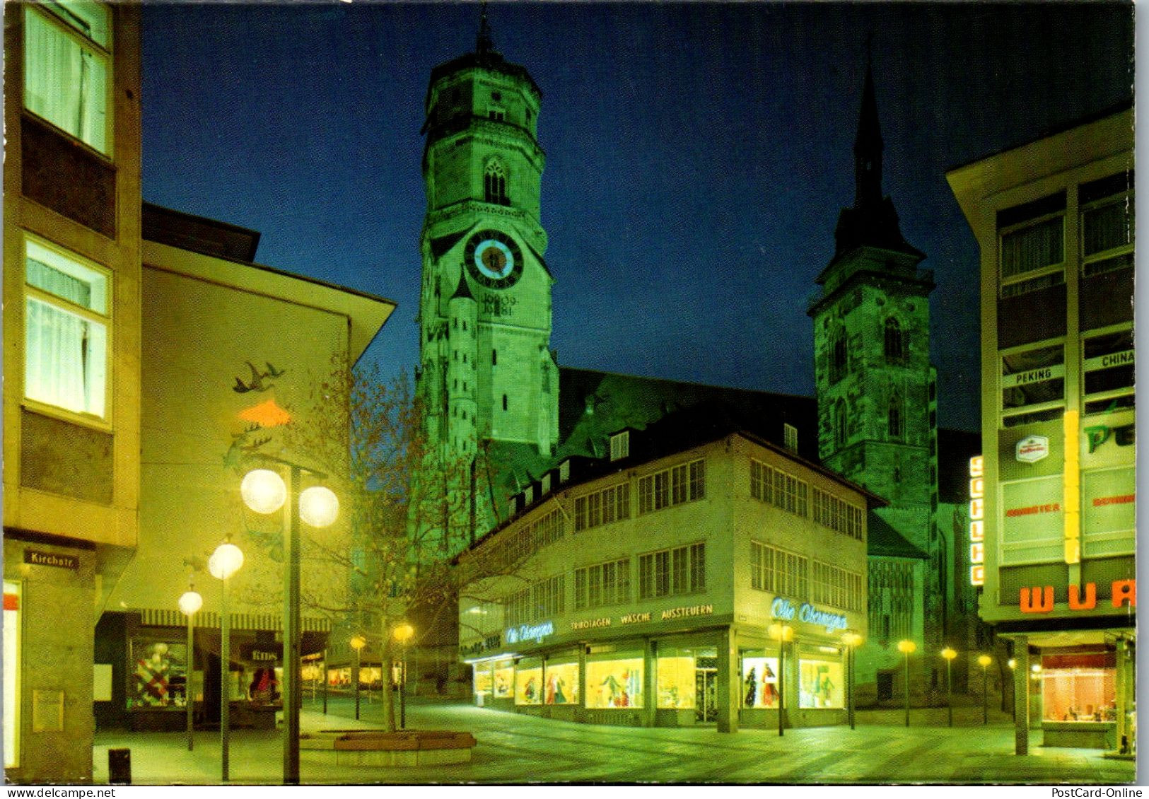 51637 - Deutschland - Stuttgart , Blick Zur Stiftskirche - Nicht Gelaufen  - Stuttgart