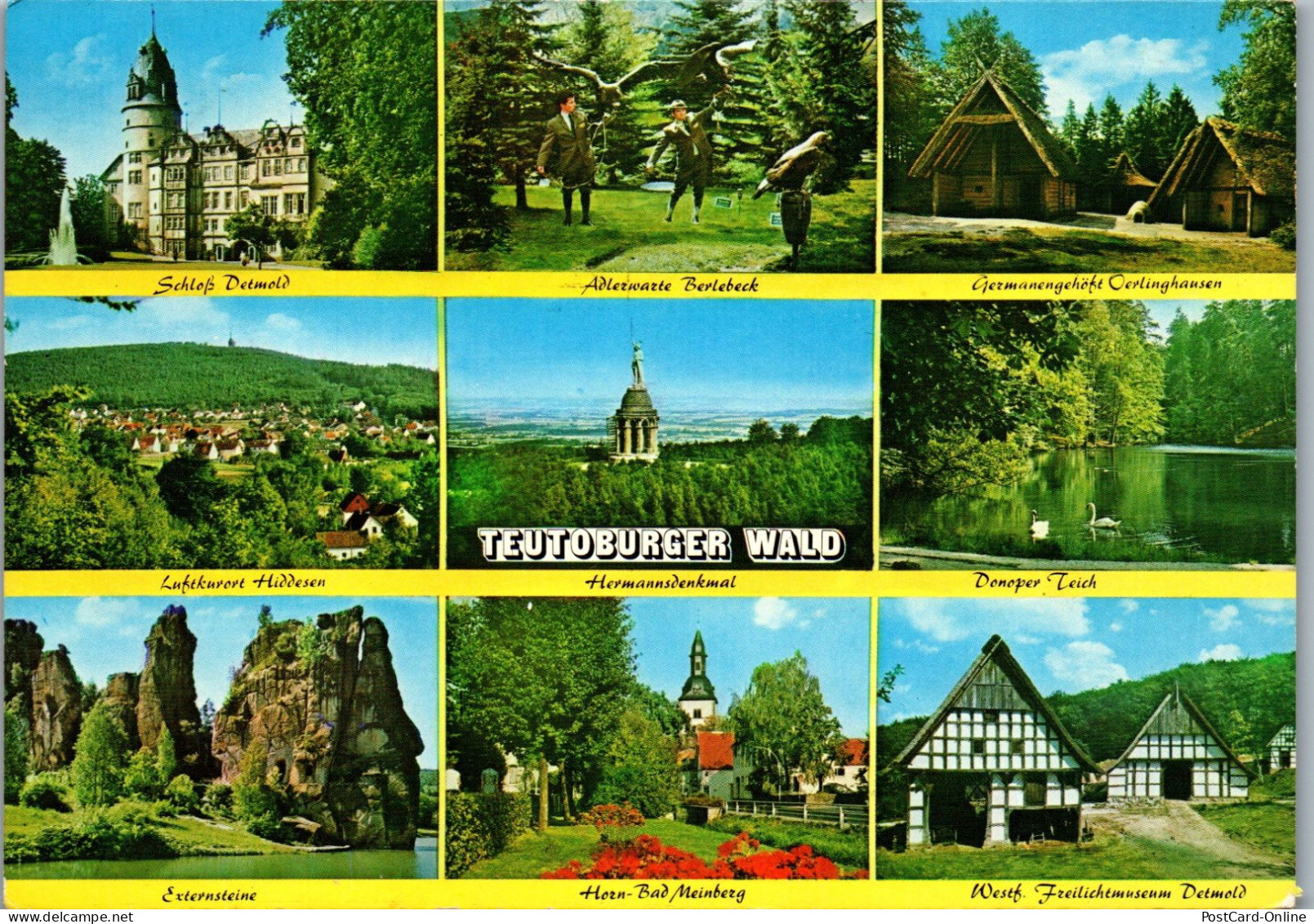 51632 - Deutschland - Teutoburger Wald , Donoper Teich , Hiddesen , Externsteine , Freilichtmuseum Detmold - Detmold