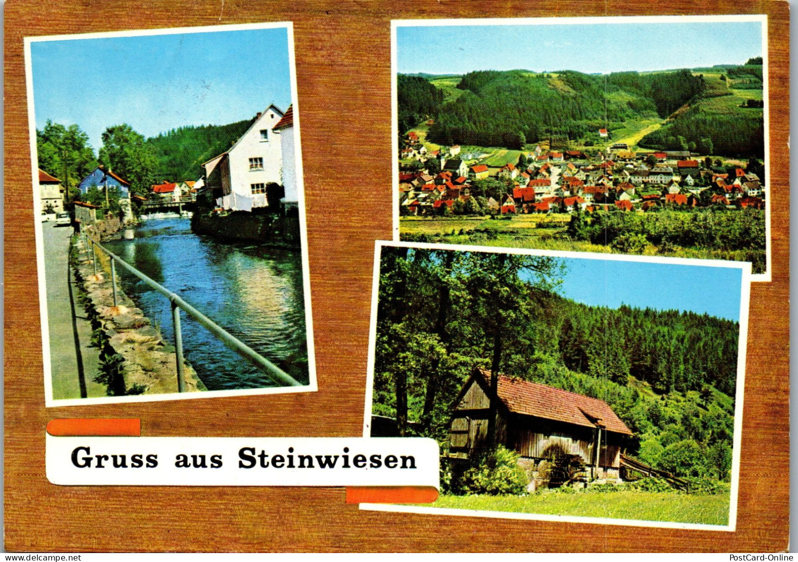 51634 - Deutschland - Steinwiesen , Mehrbildkarte - Gelaufen 1975 - Kronach