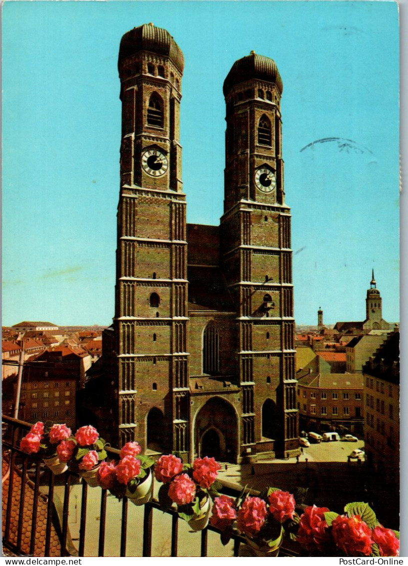 51605 - Deutschland - München , Frauenkirche - Gelaufen 1971 - Muenchen