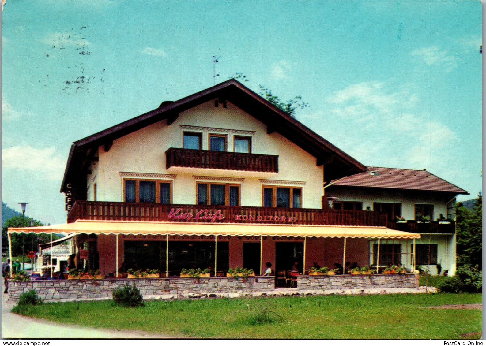 51617 - Deutschland - Ruhpolding , Konditorei Kur Cafe , P. Held - Gelaufen 1983 - Ruhpolding