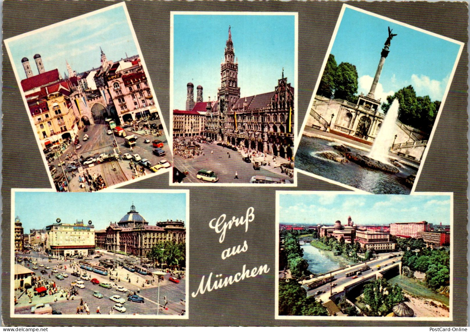 51598 - Deutschland - München , Mehrbildkarte - Gelaufen 1964 - Muenchen