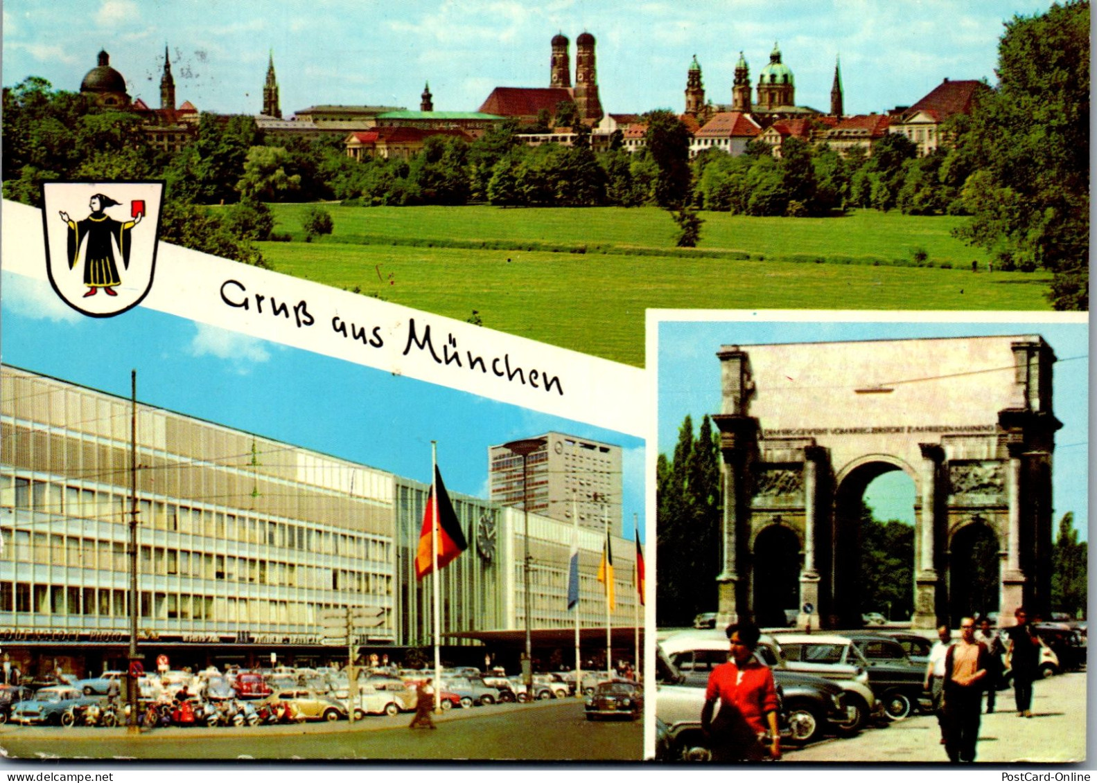 51597 - Deutschland - München , Mehrbildkarte - Gelaufen 1971 - Muenchen