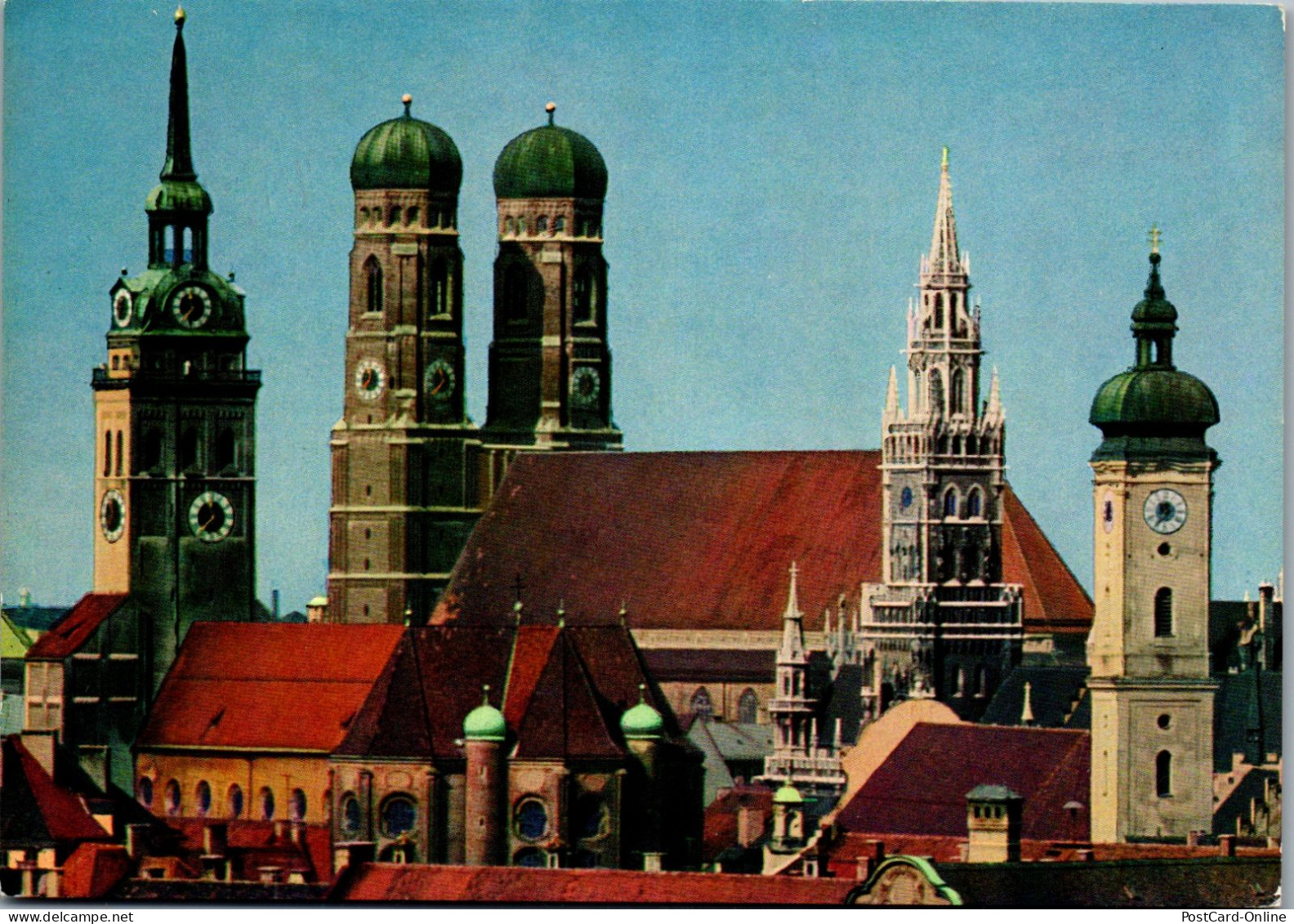 51594 - Deutschland - München , St. Peter , Dom , Rathaus , Hl. Geistkirche - Gelaufen 1983 - Muenchen