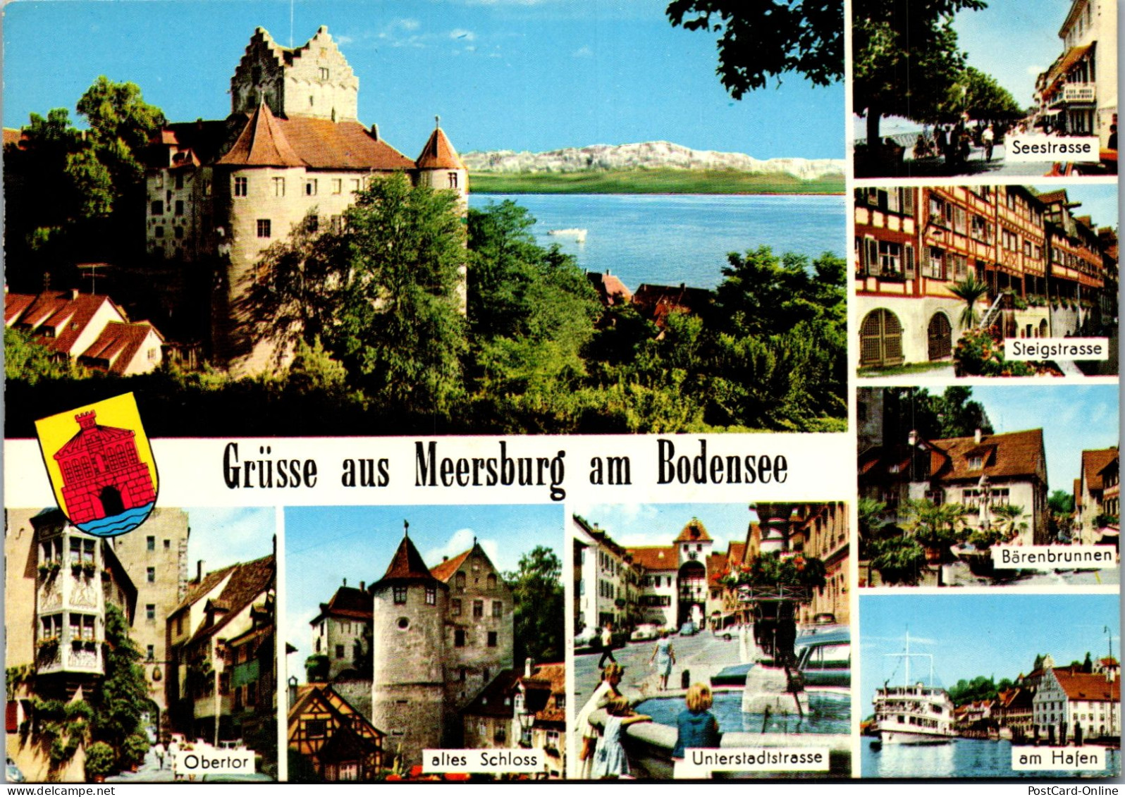 51570 - Deutschland - Meersburg , Am Bodensee , Mehrbildkarte - Nicht Gelaufen  - Meersburg