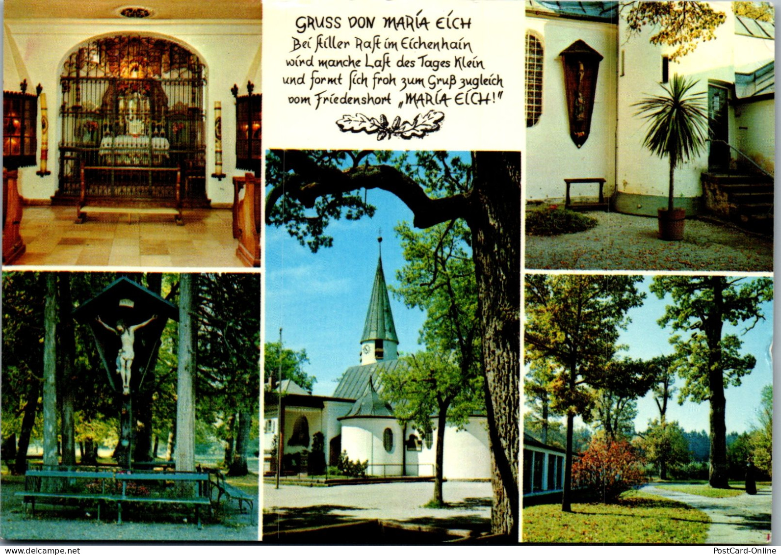 51567 - Deutschland - Planegg , Wallfahrtskirche Maria Eich - Gelaufen 1976 - München