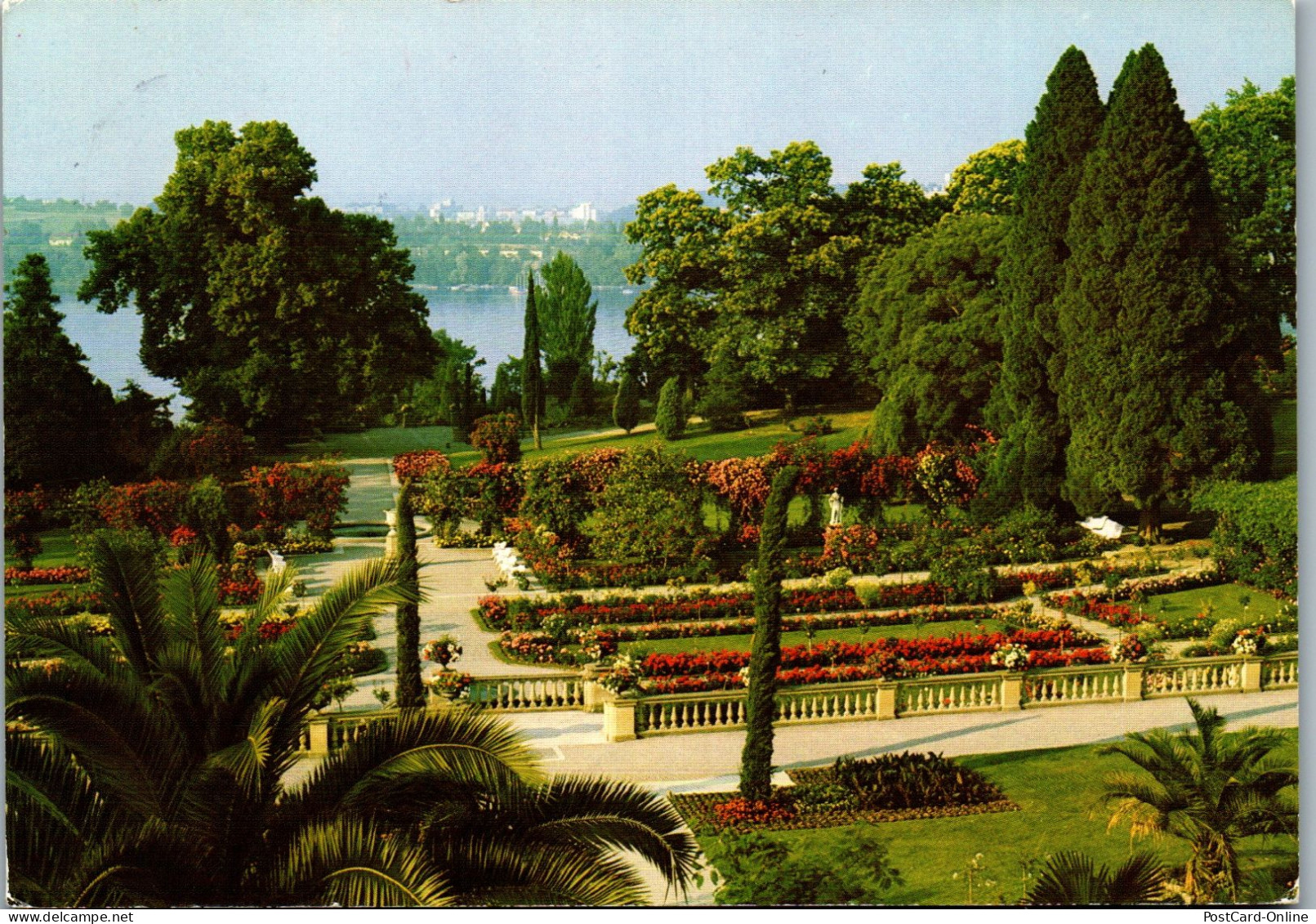 51558 - Deutschland - Insel Mainau , Im Bodensee , Rosengarten - Gelaufen  - Konstanz