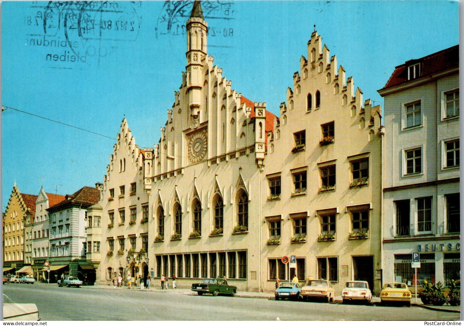 51545 - Deutschland - Landshut , Stadtansicht , Motiv - Gelaufen 1980 - Landshut