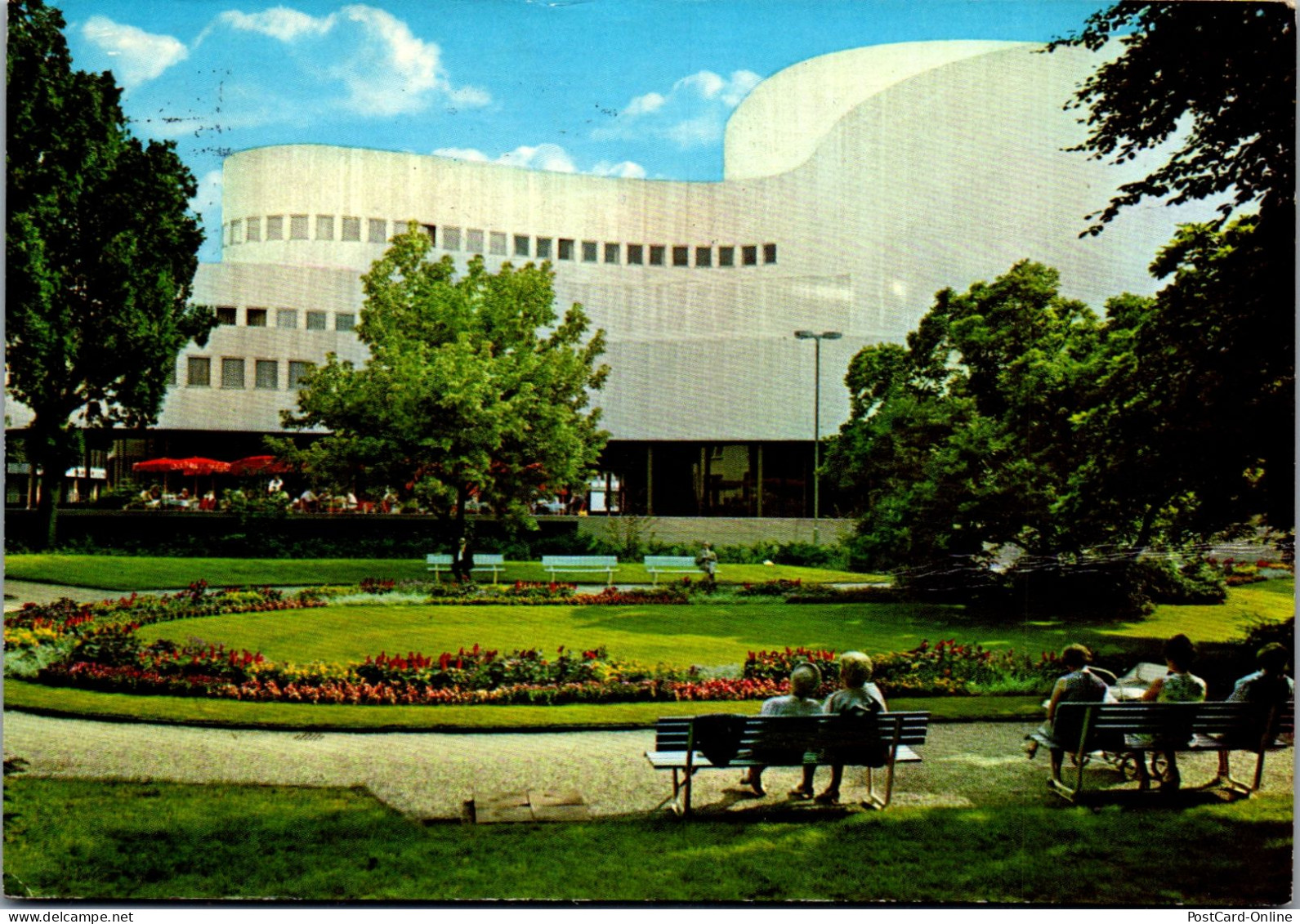 51520 - Deutschland - Düsseldorf , Schauspielhaus Am Hofgarten - Gelaufen 1982 - Duesseldorf