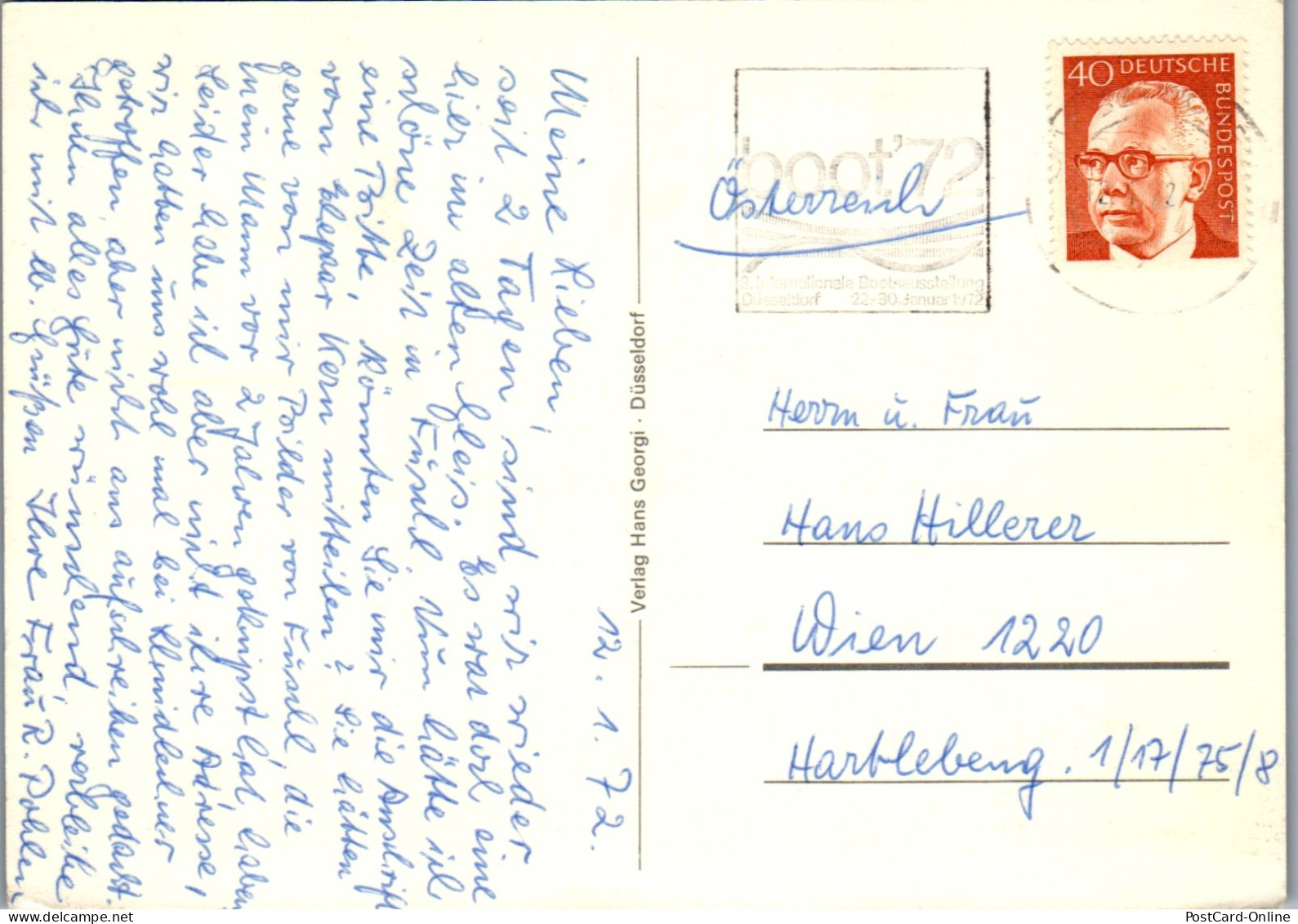 51518 - Deutschland - Düsseldorf , Mehrbildkarte - Gelaufen 1972 - Düsseldorf