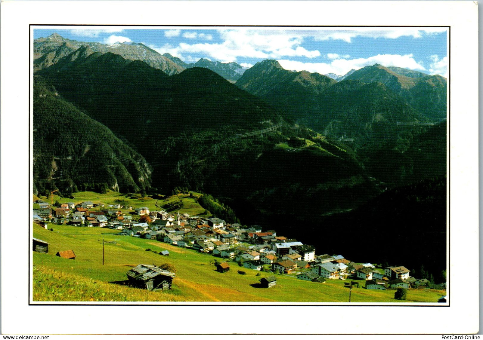 51501 - Tirol - Serfaus , Oberinntal , Panorama - Gelaufen 1994 - Landeck