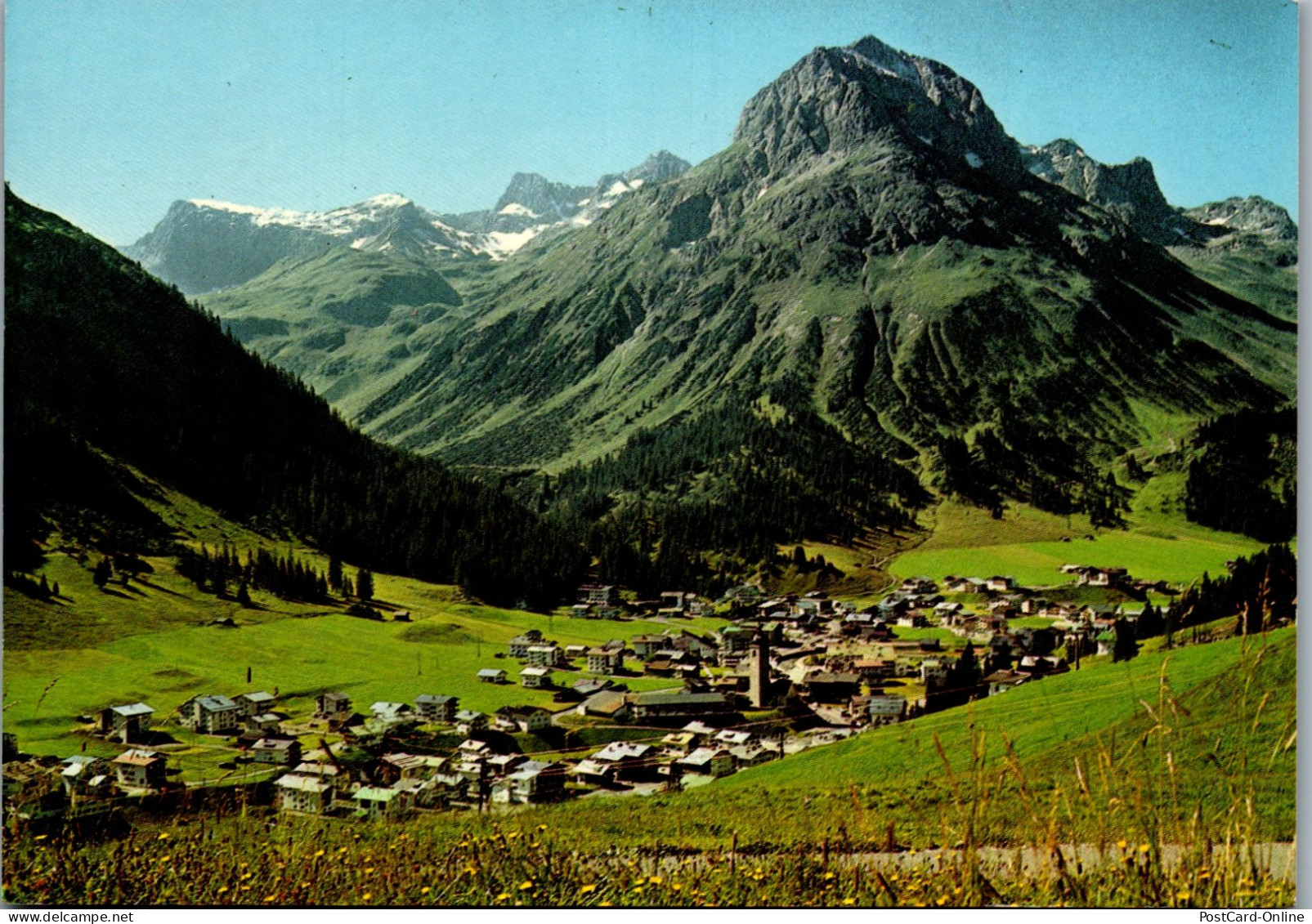 51491 - Vorarlberg - Lech , Arlberg , Panorama - Gelaufen 1984 - Lech