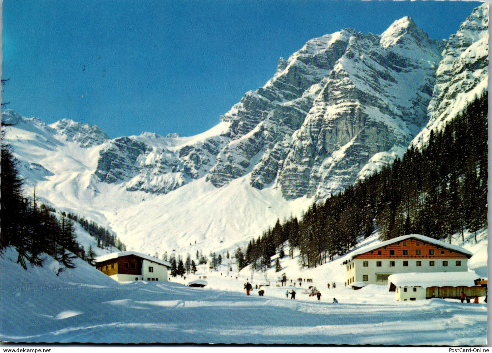 51458 - Tirol - Stubaital , Schlickeralm Mit Hohem Burgstall , Schlicker Seespitze - Gelaufen 1977 - Neustift Im Stubaital