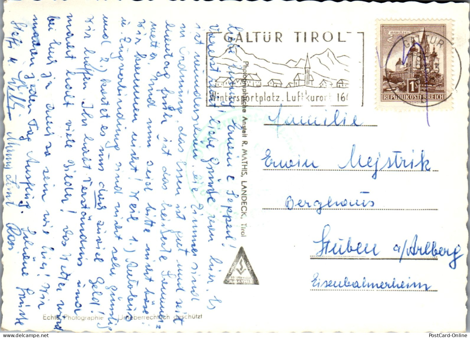 51451 - Vorarlberg - Montafon , Hotel Silvrettasee , Silvrettahotel - Gelaufen 1963 - Other & Unclassified