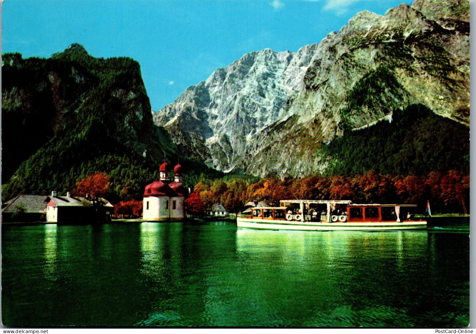 51444 - Deutschland - St. Bartholomä , Mit Watzmann Ostwand - Gelaufen 1982 - Berchtesgaden