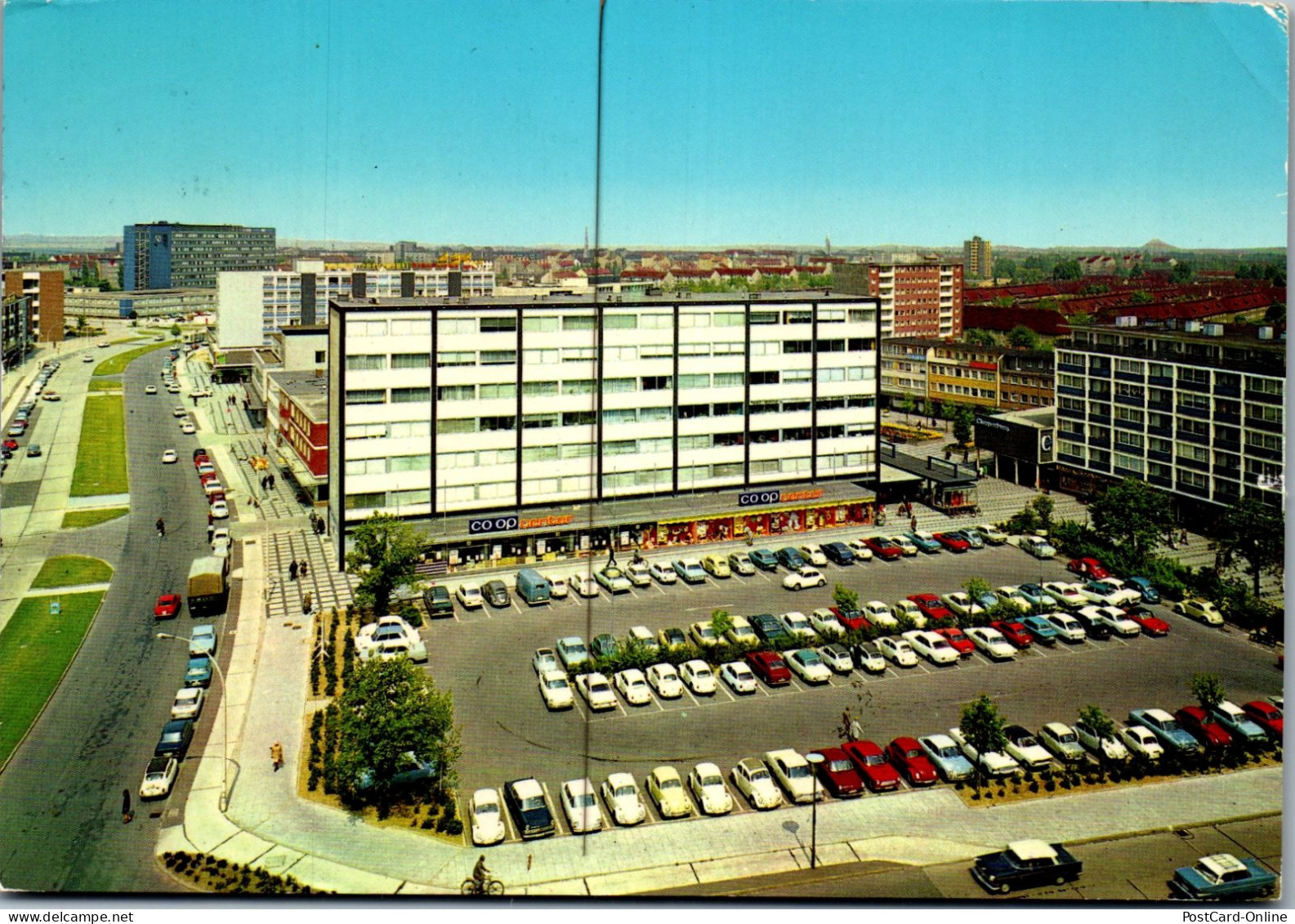 51445 - Deutschland - Salzgitter , Lebenstedt , Einkaufszentrum - Gelaufen 1975 - Salzgitter