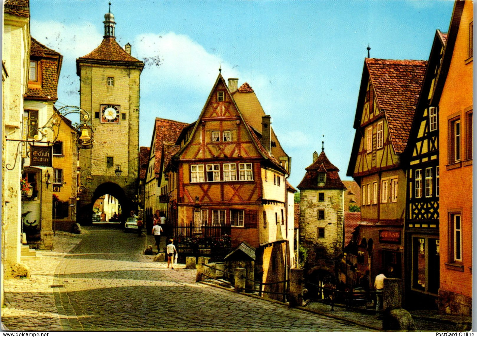 51438 - Deutschland - Rothenburg O. D. Tauber , Plönlein - Gelaufen 1984 - Rothenburg O. D. Tauber