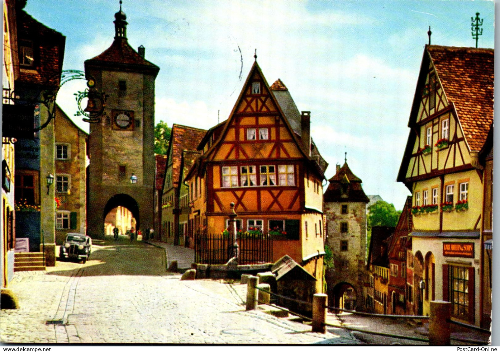 51441 - Deutschland - Rothenburg O. D. Tauber , Plönlein - Gelaufen 1979 - Rothenburg O. D. Tauber