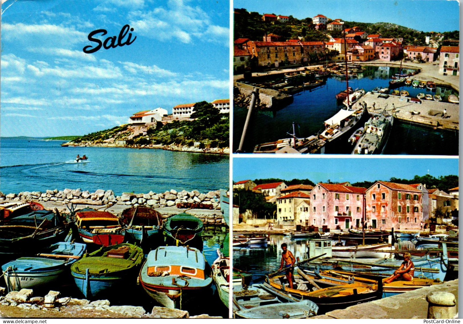 51432 - Kroatien - Sali , Mehrbildkarte - Gelaufen 1974 - Croatia