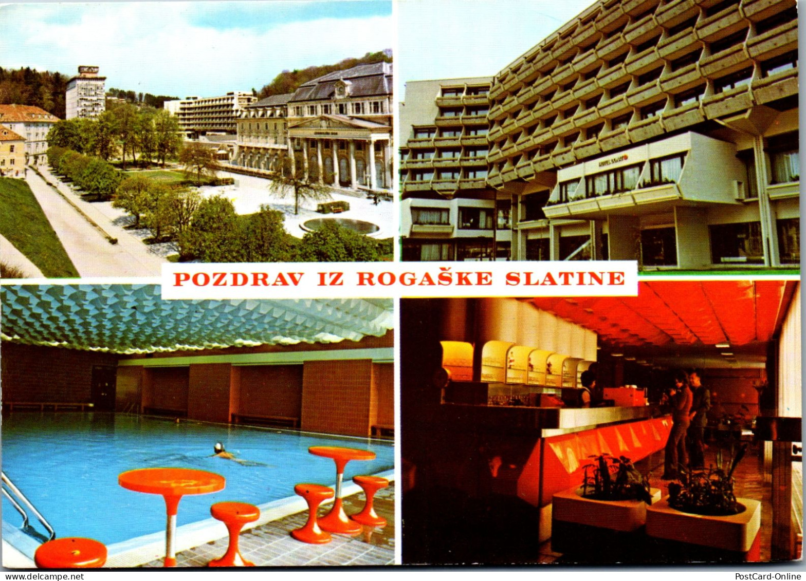 51421 - Slowenien - Rogaska Slatina , Mehrbildkarte - Gelaufen  - Slovénie