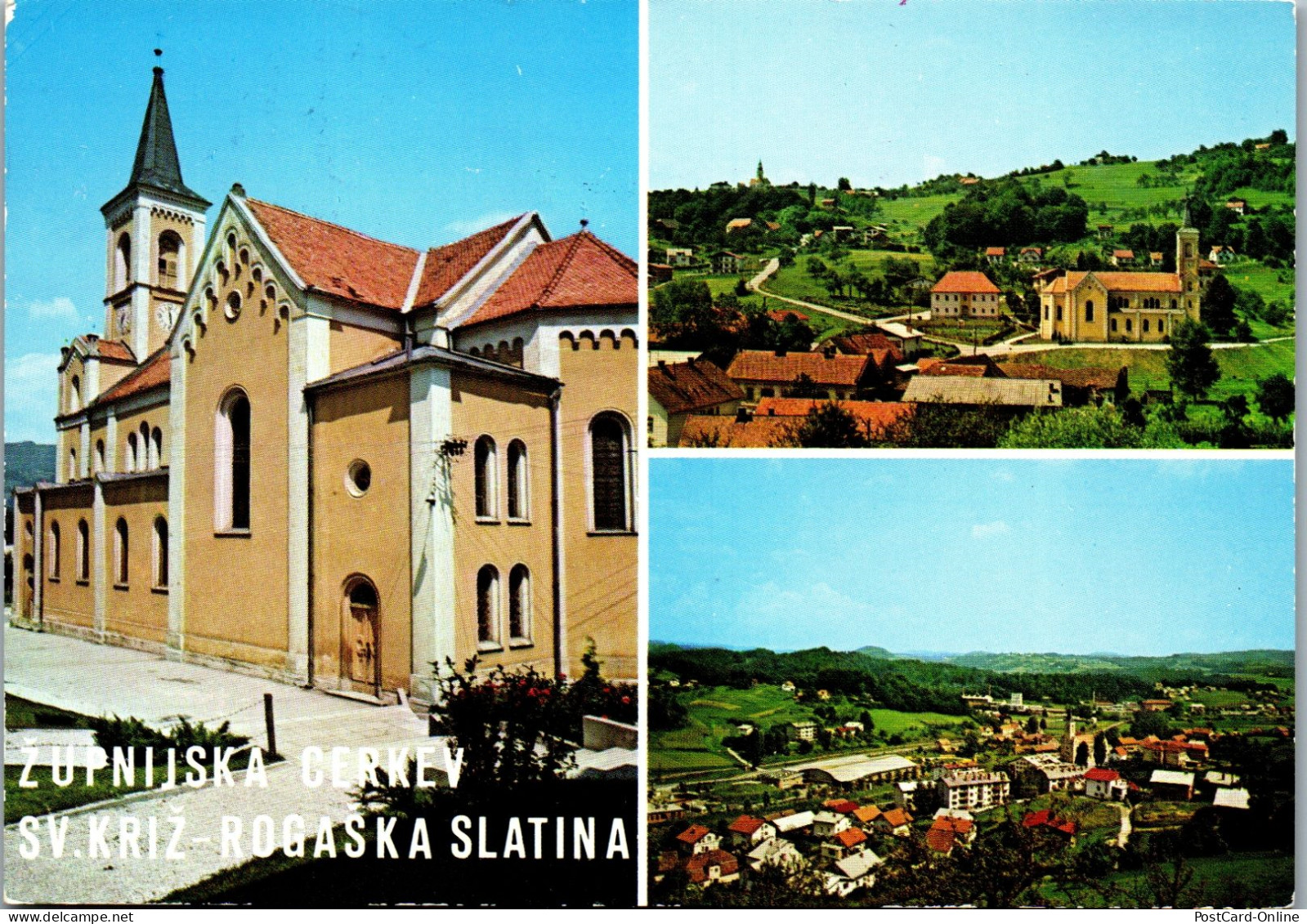 51413 - Slowenien - Rogaska Slatina , Sv. Kriz , Zupnijska Cerkev - Gelaufen 1980 - Slovénie