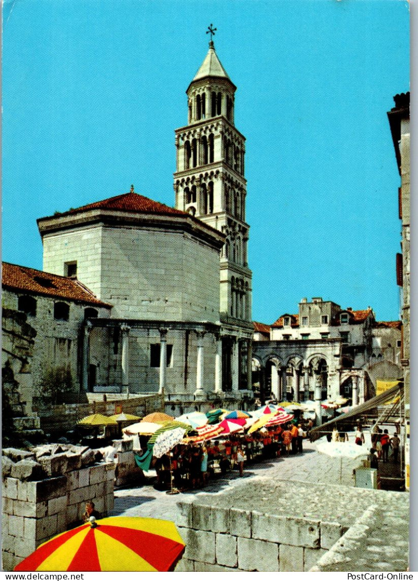 51396 - Kroatien - Split , Katedrala , Dioklecijanov Mauzolej - Gelaufen 1972 - Kroatien