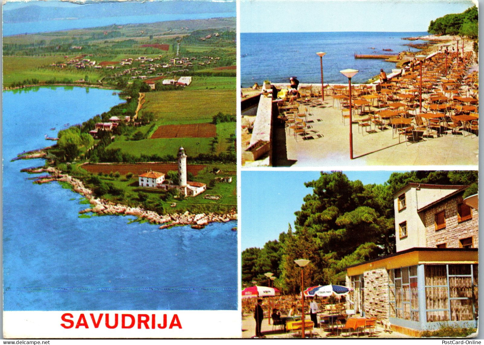 51406 - Kroatien - Savudrija , Mehrbildkarte - Gelaufen 1985 - Croazia