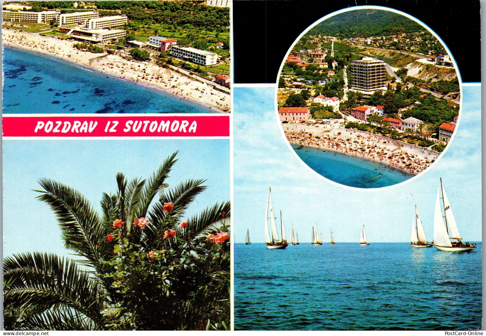 51392 - Montenegro - Sutomore , Mehrbildkarte - Gelaufen 1977 - Montenegro