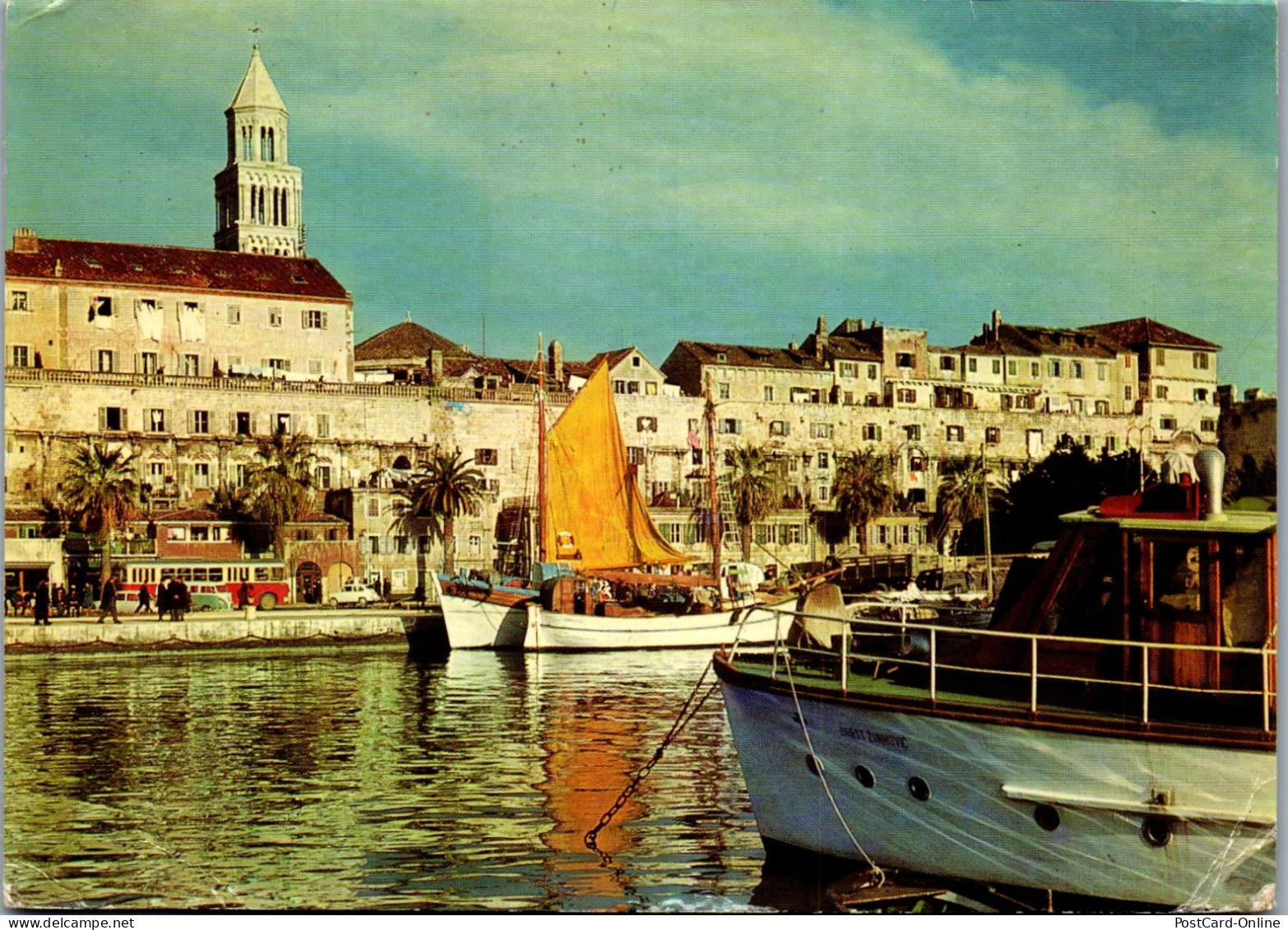 51398 - Kroatien - Split , View - Gelaufen 1968 - Croatia