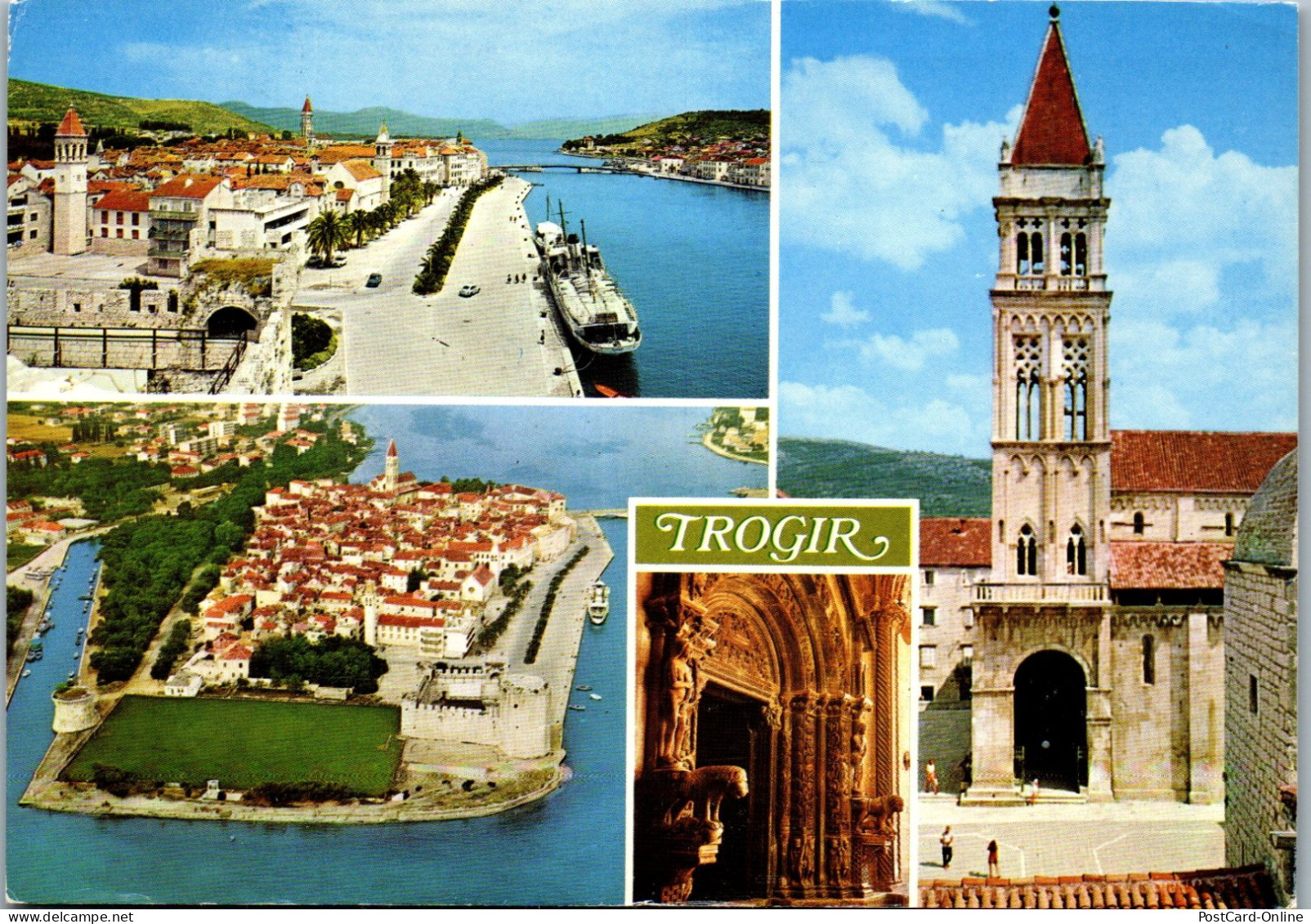 51380 - Kroatien - Trogir , Mehrbildkarte - Gelaufen 1983 - Kroatien