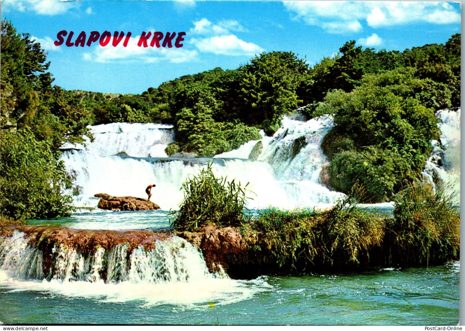 51378 - Kroatien - Slapovi Krke , Nationalpark Krka - Gelaufen 1973 - Kroatien