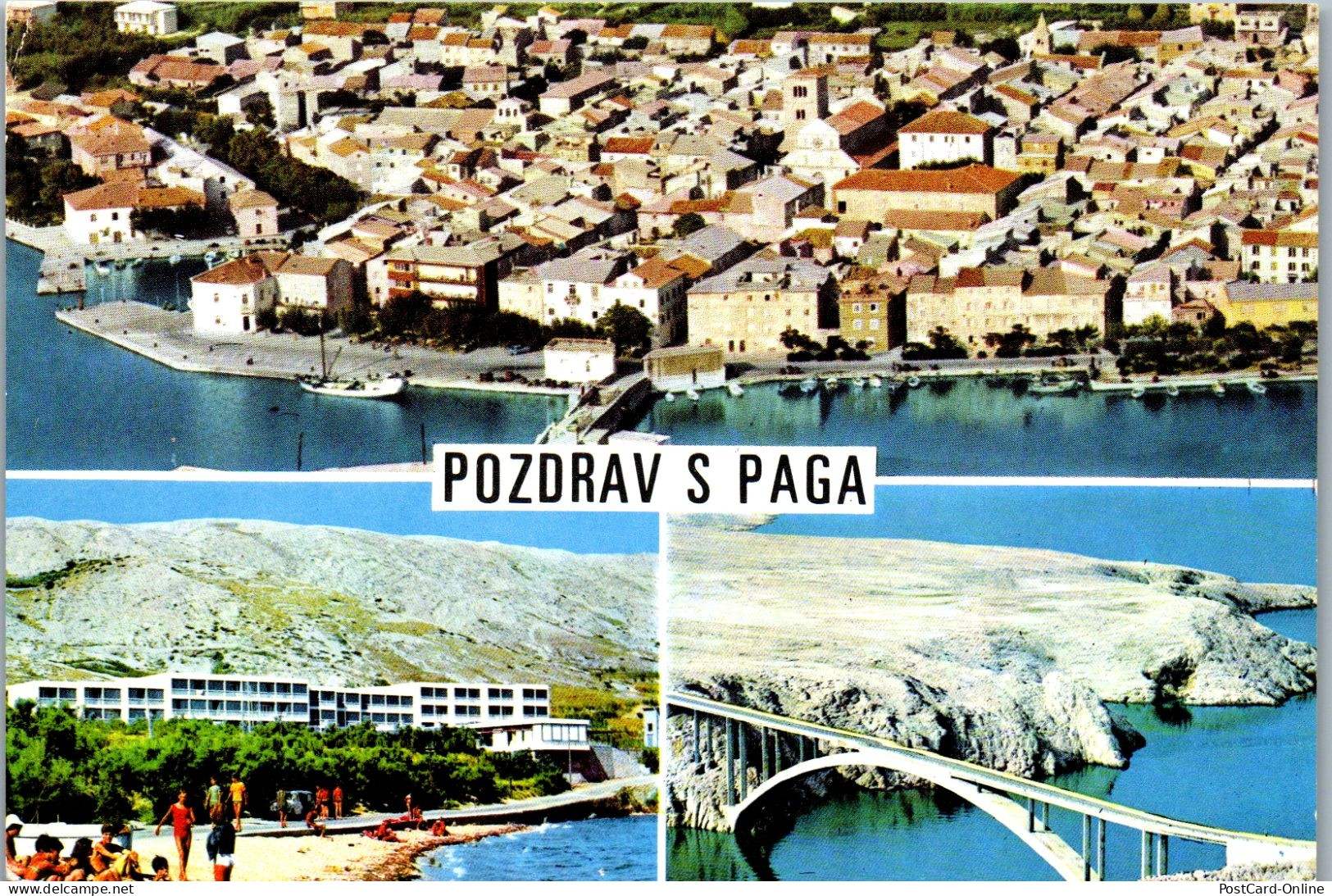51362 - Kroatien - Pag , Mehrbildkarte - Gelaufen  - Kroatien