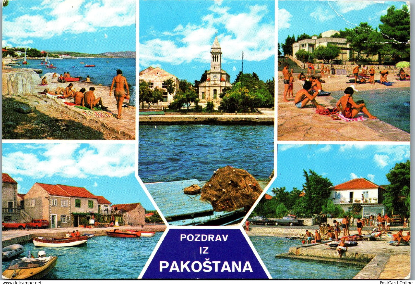 51336 - Kroatien - Pakostane , Mehrbildkarte - Gelaufen 1978 - Croatia